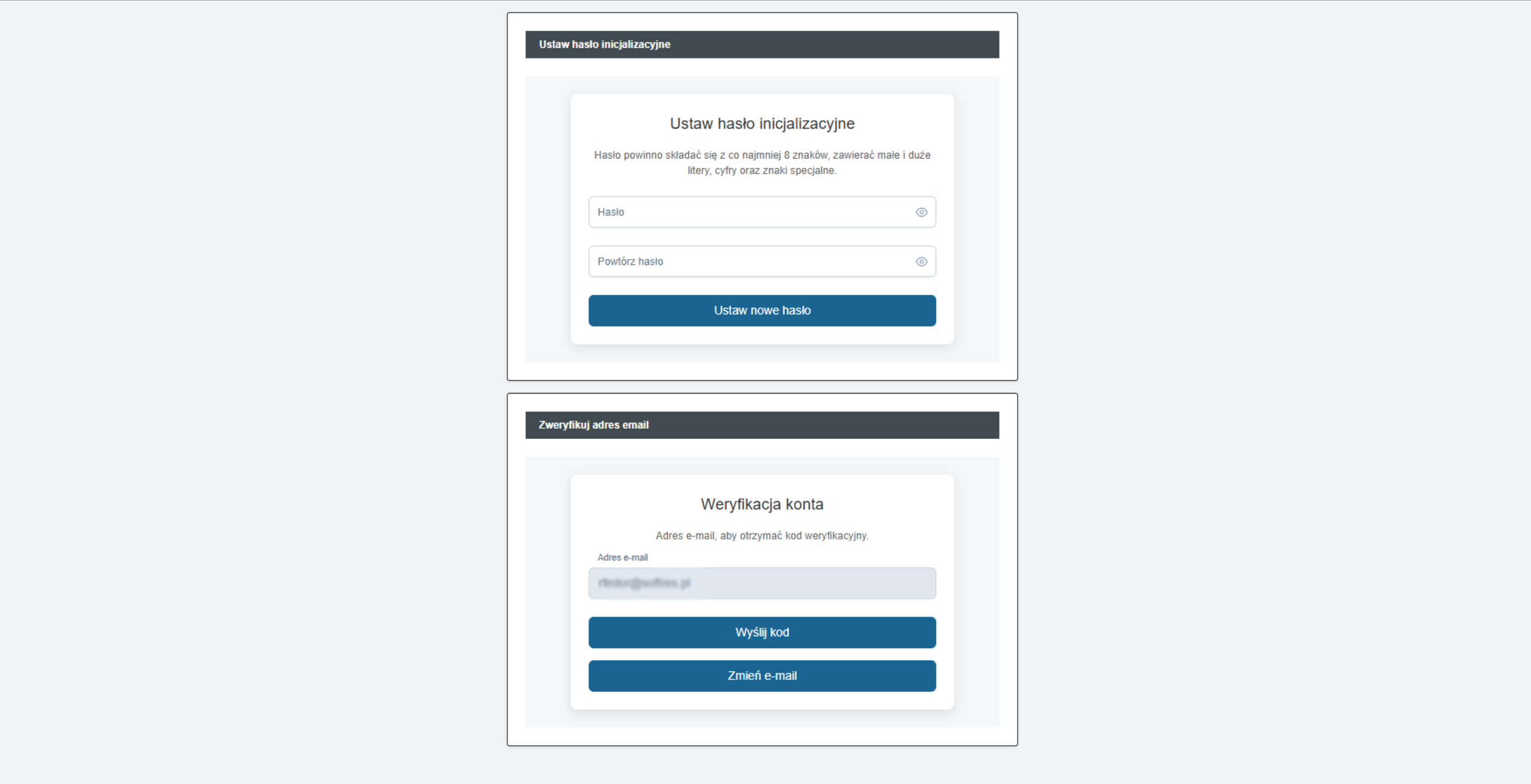 Weryfikacja adresu e-mail